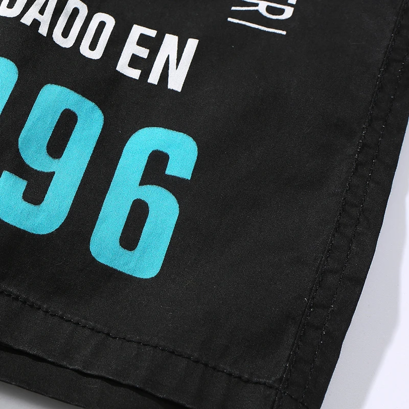 

Fashion Men Printing Beach Shorts Quick Dry Cotton Swimsuit Swim Trunks Beachwear Running Shorts