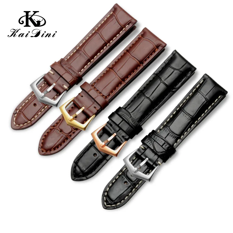 Ремешок для часов прямой из воловьей кожи|Ремешки часов| |