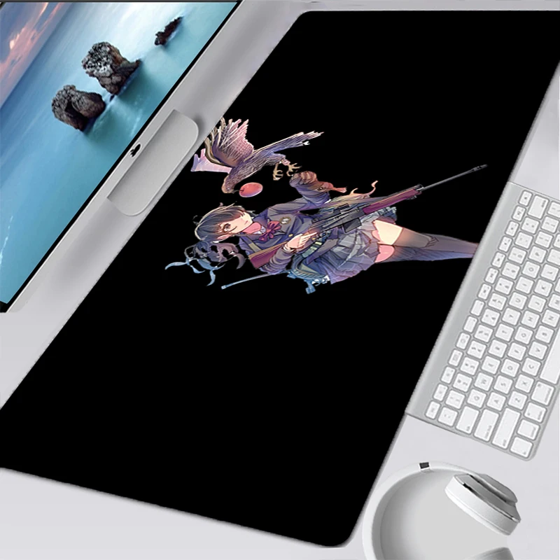

Large Gaming Mouse Pad kawaii Sexy girl DIY Murai Liangjie gaming computer speed pc gamer to keyboard desk mat 900x400 mousepad