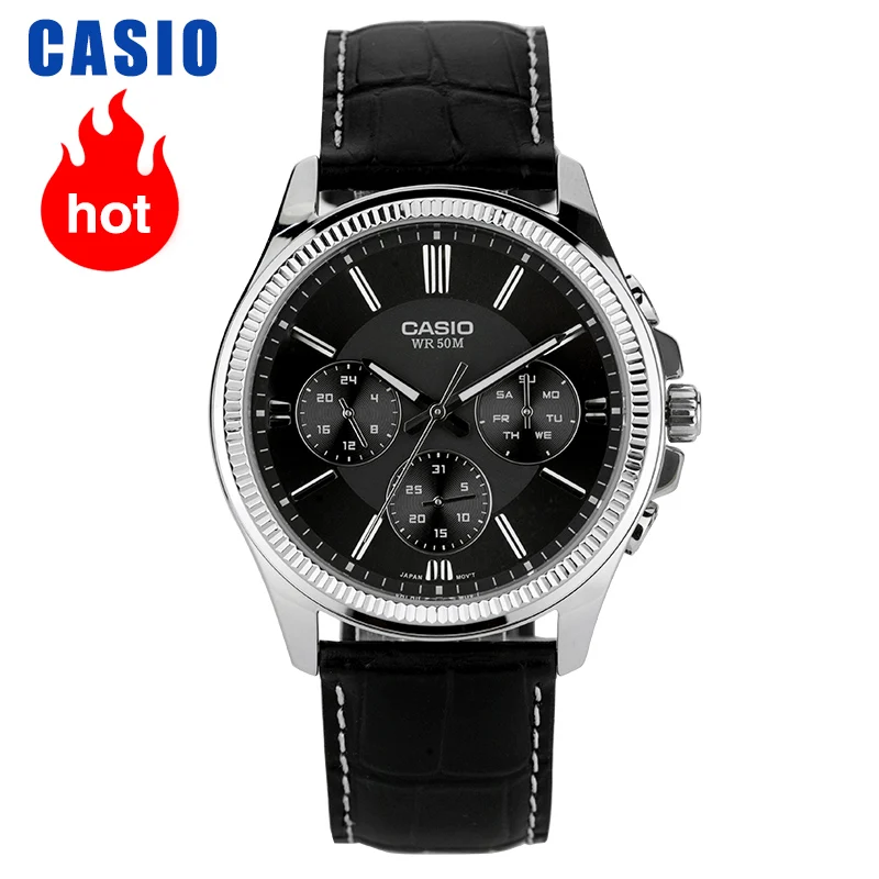 Casio watch Pointer series кварцевые мужские часы MTP 1375L 1A|Кварцевые часы| |