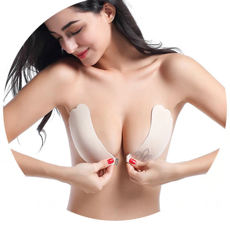 Сексуальное женское белье самоклеющийся бюстгальтер силиконовый бесшовный