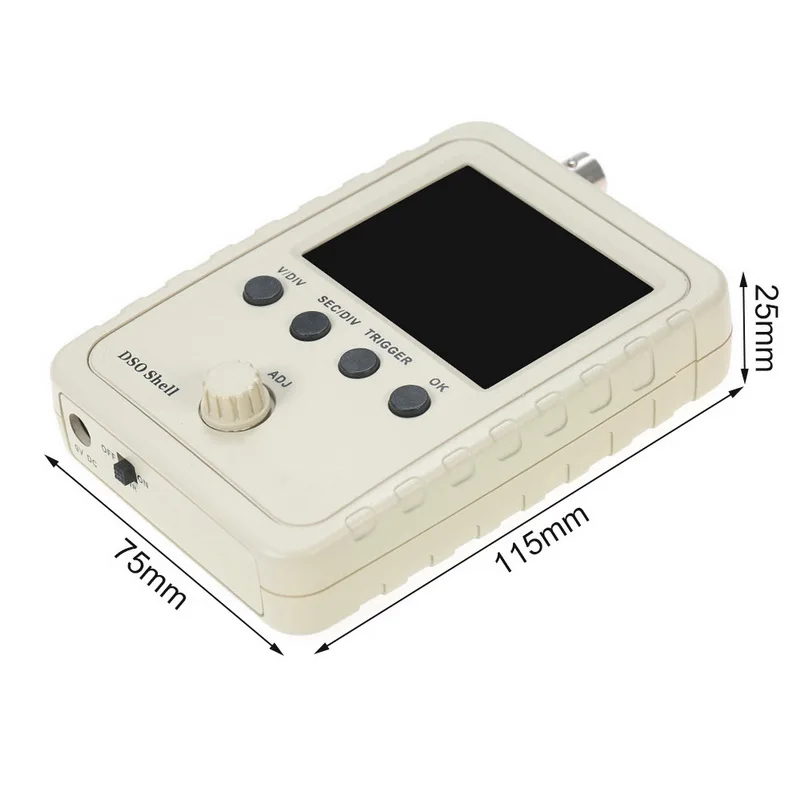 

New DSO Digital Oscilloscope full assembled with P6020 BNC standard probe