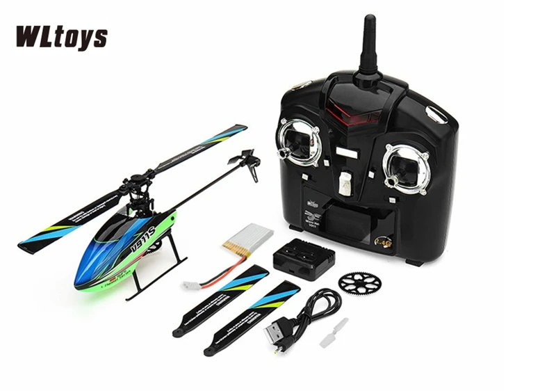 

Original WLtoys V911s 2.4Ghz 4CH Single Blade Propellor 6G Gyro Mini Radio Contorl RC Helicopters foelicopters for Kids Gift