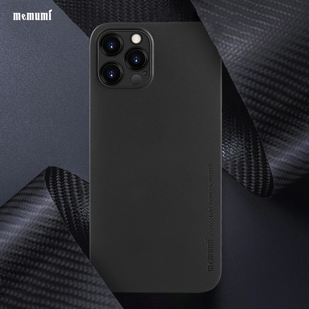 

memumi Thin Case for iPhone 12 Pro Max 0.3mm Matte Finish Back Cover for iPhone 12Pro Max Ultra Slim Case Fingerprint Resistant