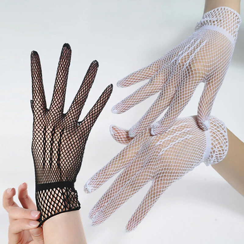 

Women Summer UV-Proof Driving Gloves Mesh Fishnet Gloves Nylon Mesh Solid Thin Summer Women Gloves Mitten Animals Gloves Woman