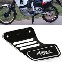 for honda xrv750 africa twin xrv 750 motorcycle accessories cnc rear brake disc protection potector guard cover