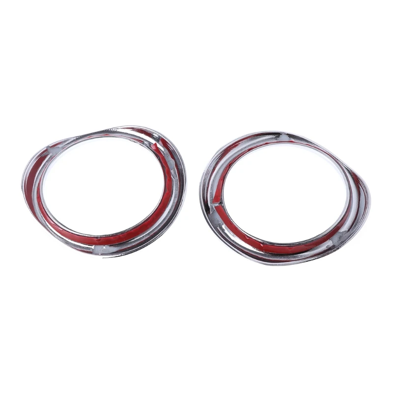 

1 Pair ABS Chrome Front Fog Lamp Light Cover Trim For TOYOTA C-HR CHR 2017 2018