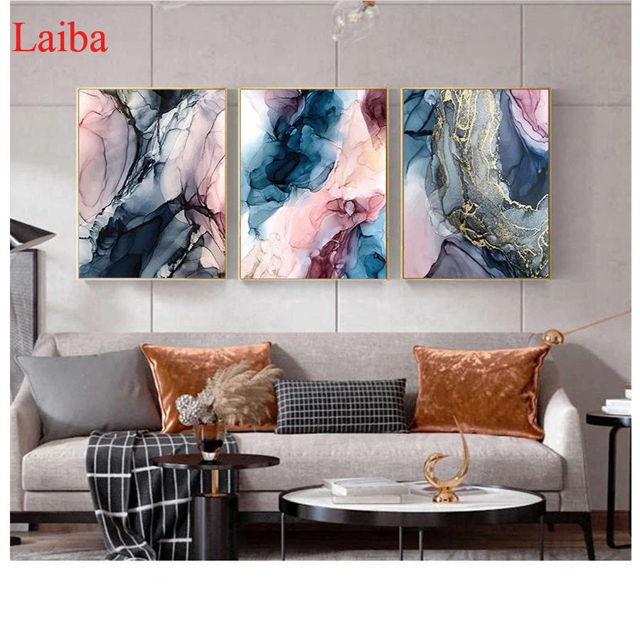 

Diamond Embroidery Modern Abstract Cloud full square round 5D DIY Diamond Painting Diamond Mosaic needlework living room decor