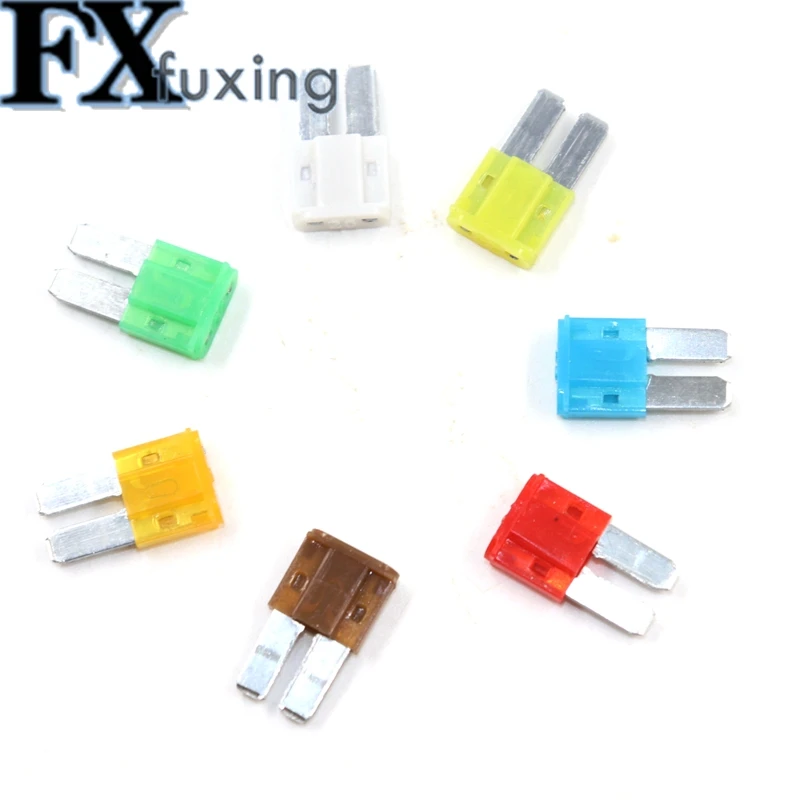 10 шт. 5A 7.5A 10A 20A 25A 30A AMP Micro 2 визуально удлиняющие ноги предохранитель 9 мм х 15 5 Мини M2