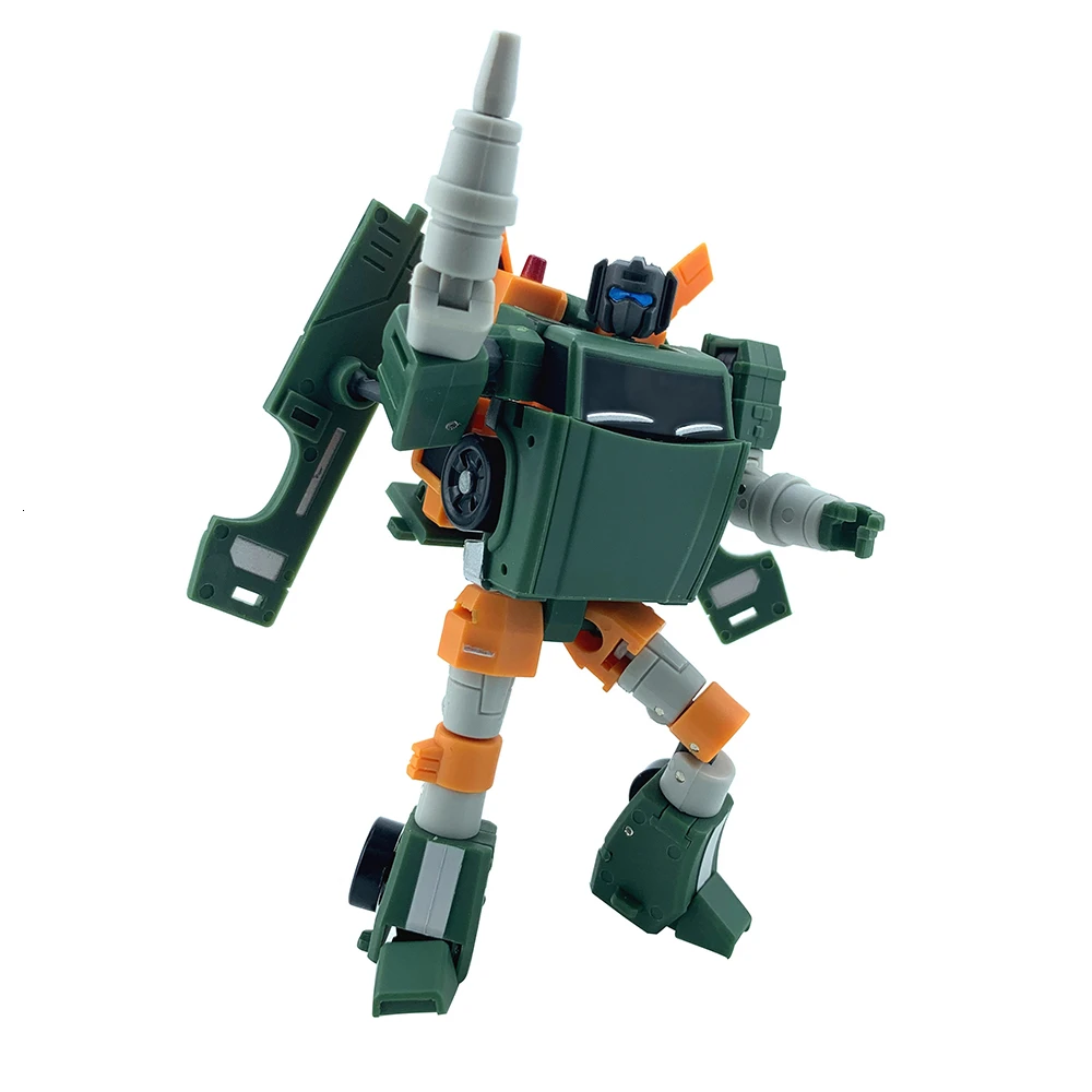 

MS-TOYS G1 игрушка-трансформер, подъемный кран, фигурки из экшн-фильма, модель из АБС-пластика, 10 см, автомобильный робот-трансформер KO