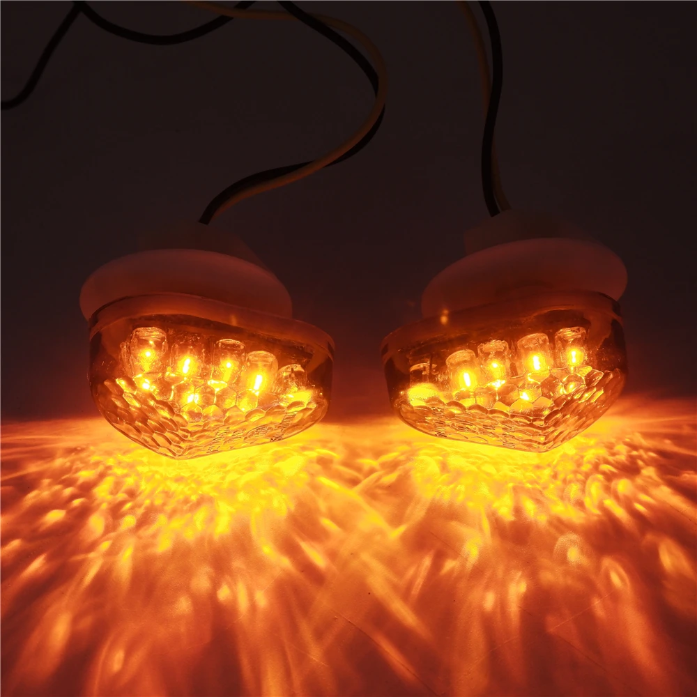 Aftermarket БЕСПЛАТНАЯ ДОСТАВКА мотоциклетные Запчасти для дым светодиодный задний