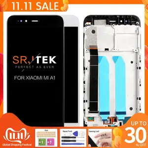 5,5 для Xiaomi Mi A1 ЖК-дисплей с рамкой сенсорный экран 10 сенсорная панель для Xiaomi Mi 5X ЖК-дисплей MIA1 дисплей дигитайзер Запасные части