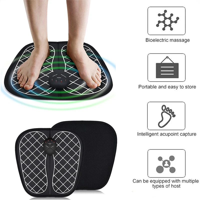 Унисекс Массажная подушка для массажа ног интеллектуальная акупунктурная