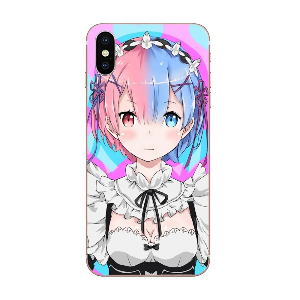 Японское аниме Lovely Girl Rem Re Ноль для Galaxy Alpha Note 10 Pro A10 A20 A20E A30 A40 A50 A60 A70 A80 A90 M10 M20 M30 M40 -