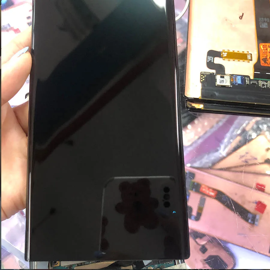 6 9 &quot&quot для Samsung Galaxy Note 20 Ультра 5G N986F N986B ЖК дисплей сенсорный экран группа пятно