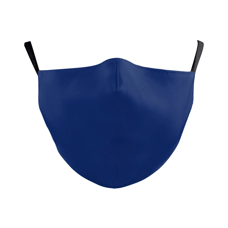 

Camouflage 2Pcs Filter Mouth Masks Pure Color Windproof Classic Face Mask Reusable Washable Anti Dust The Devil Mask