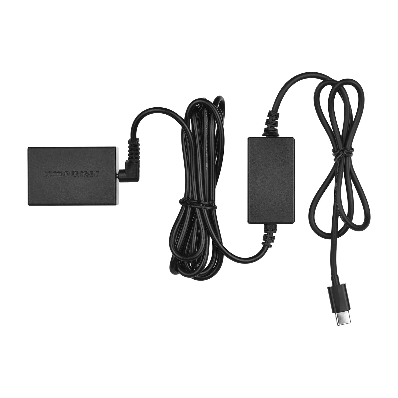 Andoer DC муфта манекен батарея и USB-C Type-C AC конвертер адаптер питания кабель для LP-E17