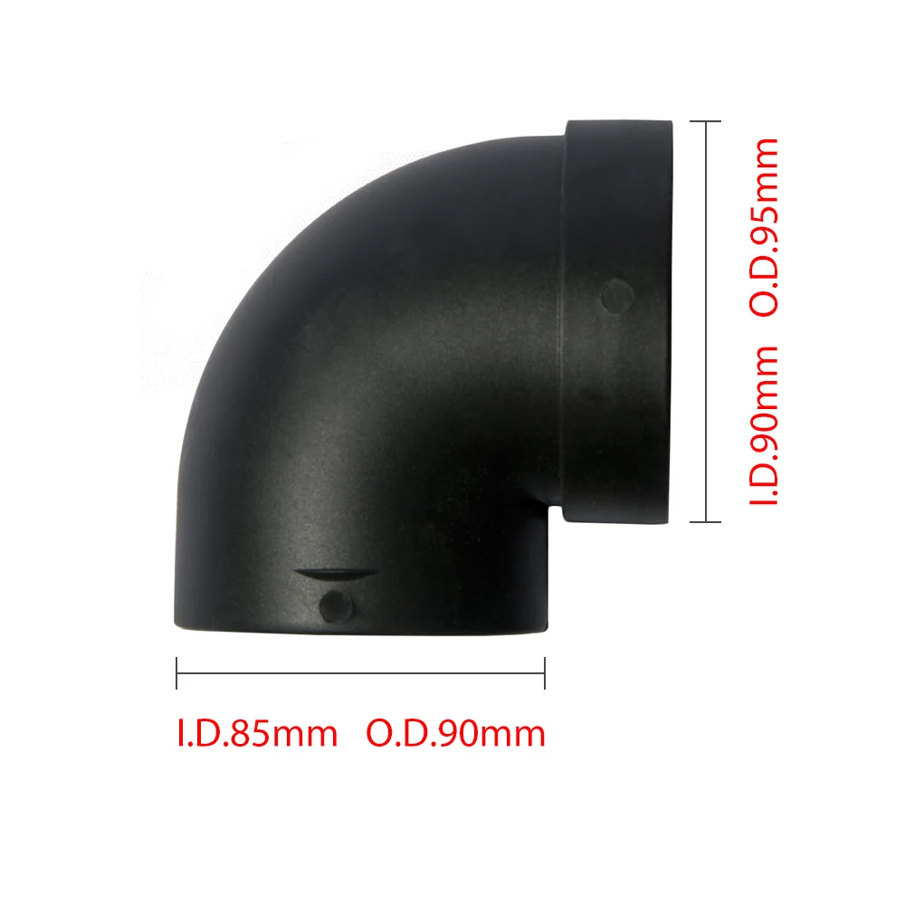75/85mm Air Ducting Elbow Outlet Exhaust Pipe Connector Adapter For Webasto Eberspaecher Parking Heater Car Accessories |