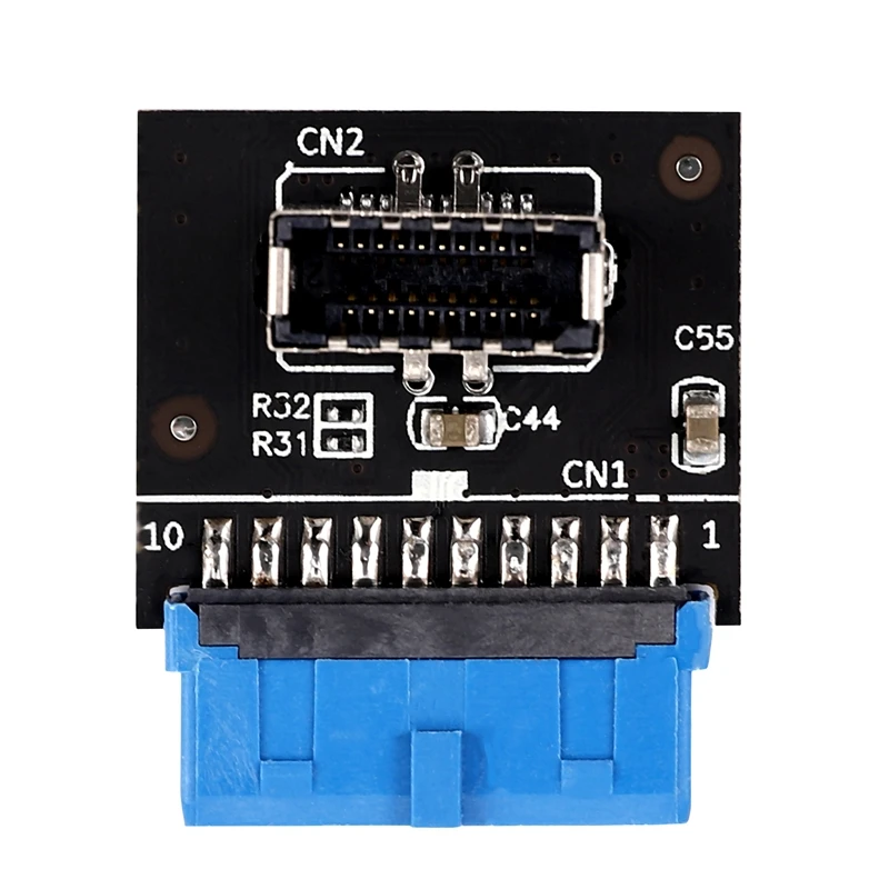 

Материнская плата для компьютера USB 3,0 с передним 19-Pin на 3.1 Type-C с передней панелью типа E адаптер с 20 на 19-Pin Расширительная карта