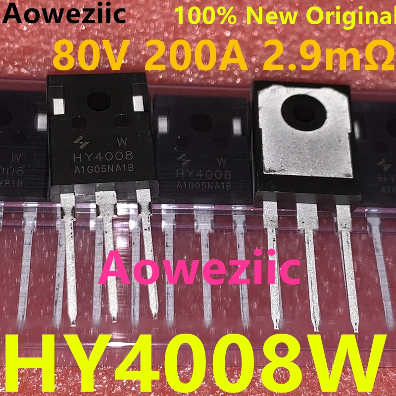 Инвертор Aoweziic 10 шт./лот HY4008W HY4008 200A 80V 2.9mΩ TO-247 ультра чип 100% Новый оригинальный
