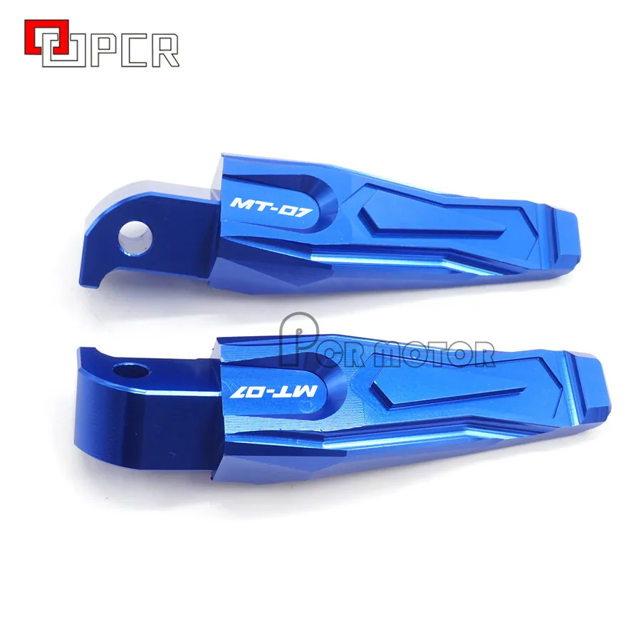 

CNC Aluminum passenger footrests rear foot pegs For Yamaha mt 07 MT07 2013-2020 Motorcycle Parts