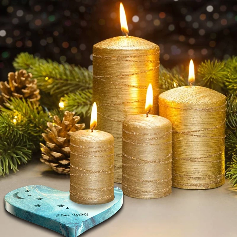 

Искусственная полимерная форма, силиконовая искусственная форма для рукоделия, коробка для хранения украшений, подсвечник, домашний декор