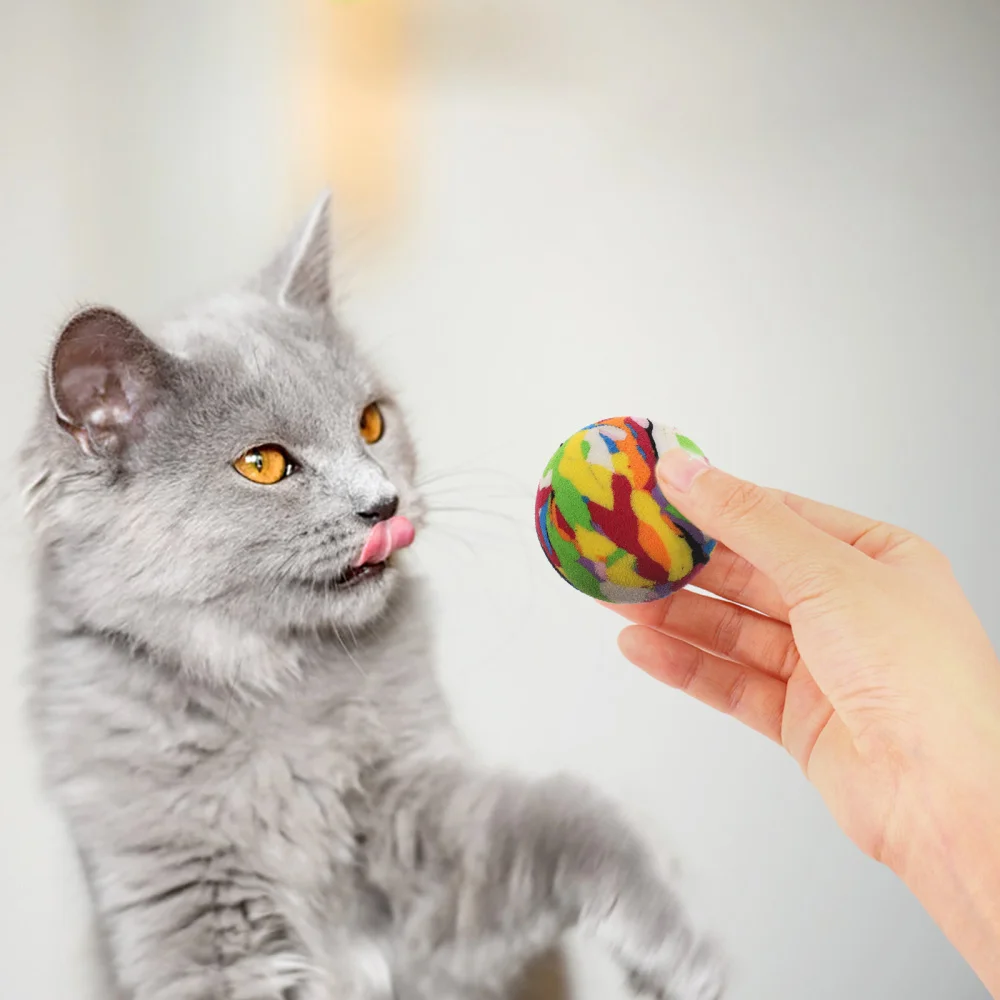 

10pcs Interesting Cat Chasing Toys Pet Supplies Cat Elastic Plaything