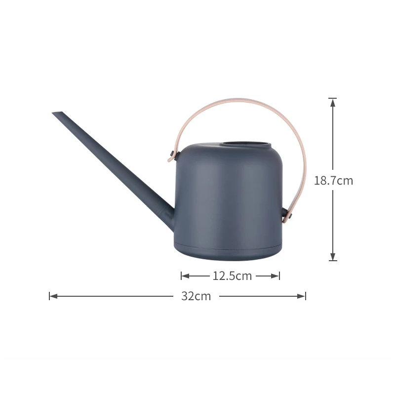 

European-style gardening long-mouth watering bottle long-mouth large capacity 1.5L household small watering can