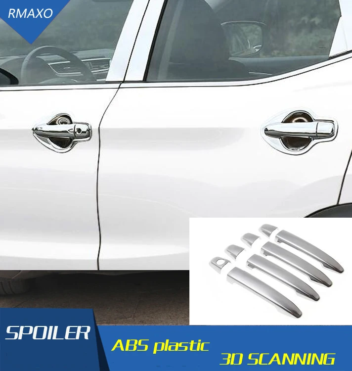 Для Nissan Qashqai 2014 2015 2016 2017 поколение автомобилей Стайлинг ABS Хромированная дверная