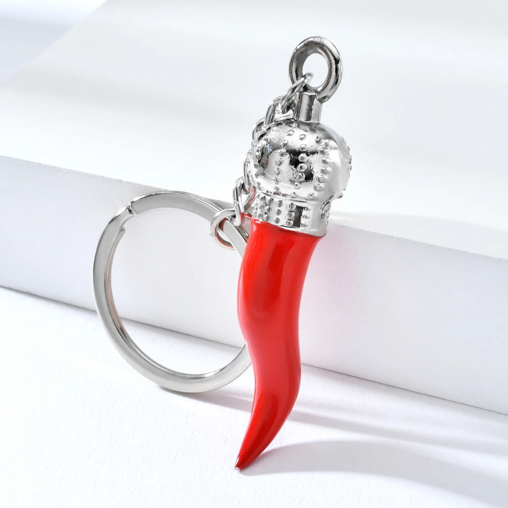 Vicney Fashion Италия Paprika Keychian высокое качество цинковый сплав завод 1 шт. паприка