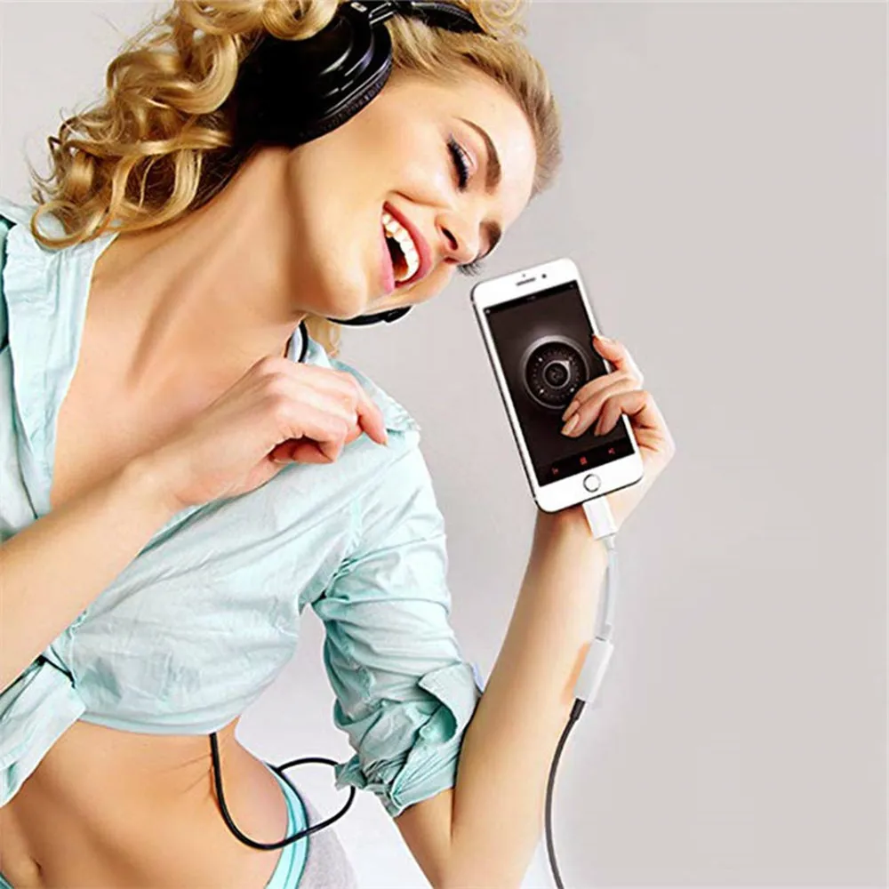 

Lightning To 3 5 Mm Jack Adapter Headphones Converter for Iphone SE 11 Pro Max X Xs Max XR 7 8 Plus Audio Aux Adapters Iphone