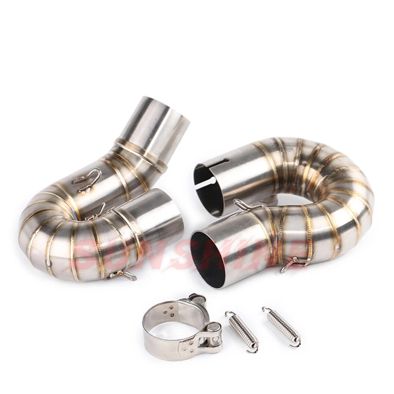 

Exhaust Motorcycle Slip on Muffler Modified Motorcross Middle Pipe Connect Link Tube Stainless Steel For HONDA CBR1000 CBR 1000
