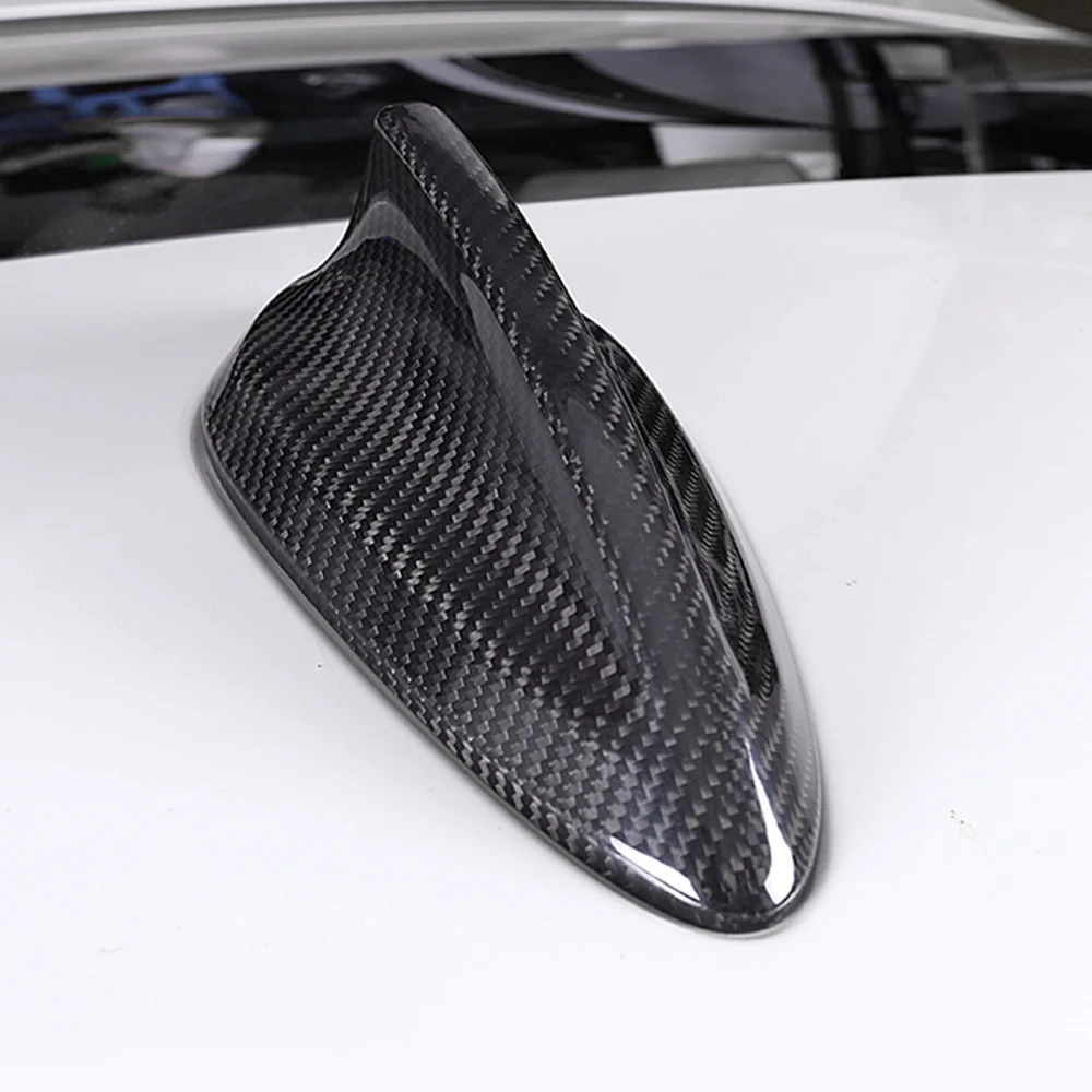 Аксессуары Крышка антенны из углеродного волокна Shark Fin отделка для BMW E90 E92 M3 F20 F30