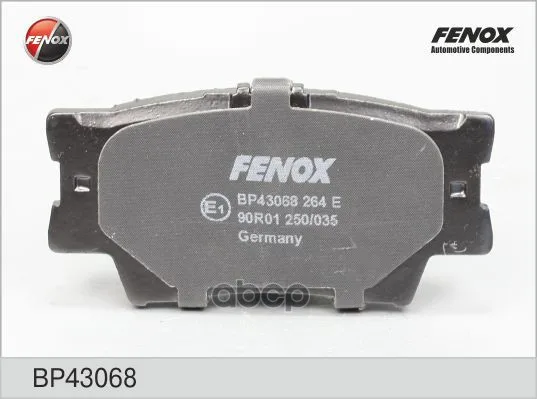 Колодки Тормозные Toyota Rav 4 06/Camry 2.4/3.5 06 Задние FENOX арт. BP43068 |