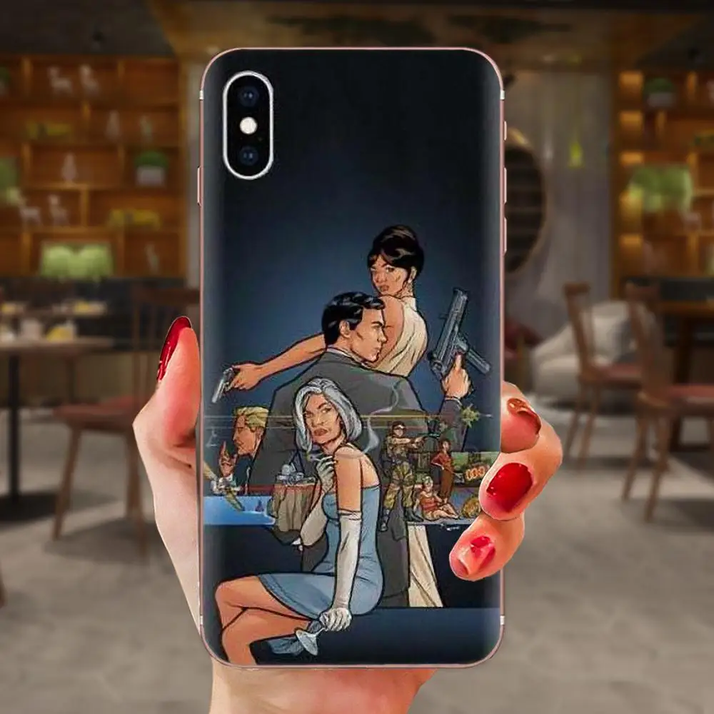 Чехол из мягкого тпу чехол Archer Anime Tv для Xiaomi Redmi Note 2 3 3S 4 4A 4X 5 5A 6 6A Pro Plus | Мобильные