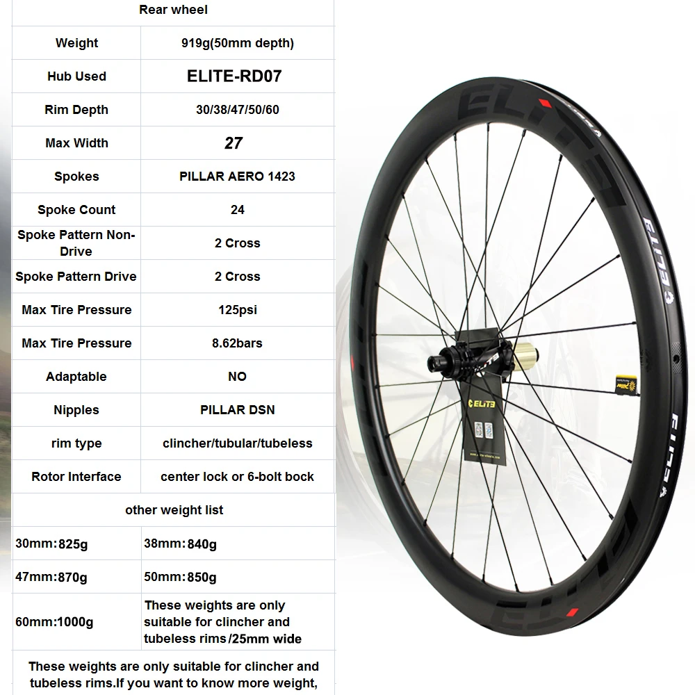 ELITEWHEELS Углеродные колеса дисковый тормоз 700c дорожный велосипед Wheelset ENT UCI