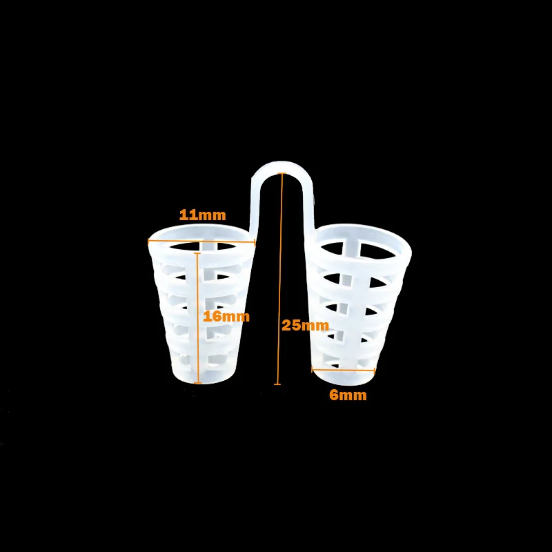 Зажим для носа храпа очиститель расширители 6 шт. конусы облегчения дыхания и