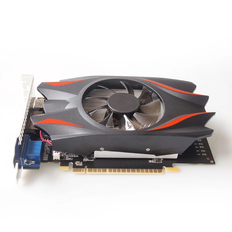 Professional GTX650 2GB GDDR5 128 Bit Direct Gaming Graphics Card PCI Express 2.0 16X with Twin Cooling Fan VGA Cards HCCY