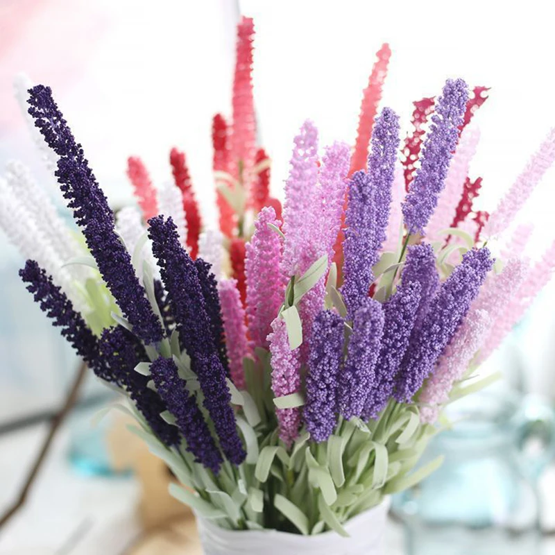 Искусственные цветы декор Staplewang имитация лаванды вечерние украшения свадебные