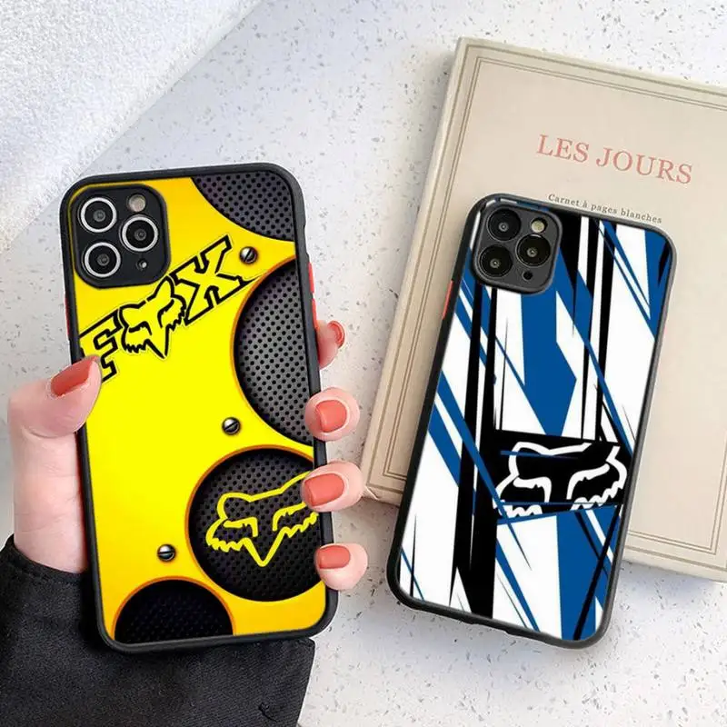 

Handsome Motorcycle Phone Case Black Transparent Matte For IPhone 7 8 11 12 S Mini Pro X XS XR MAX Plus Cover Shell