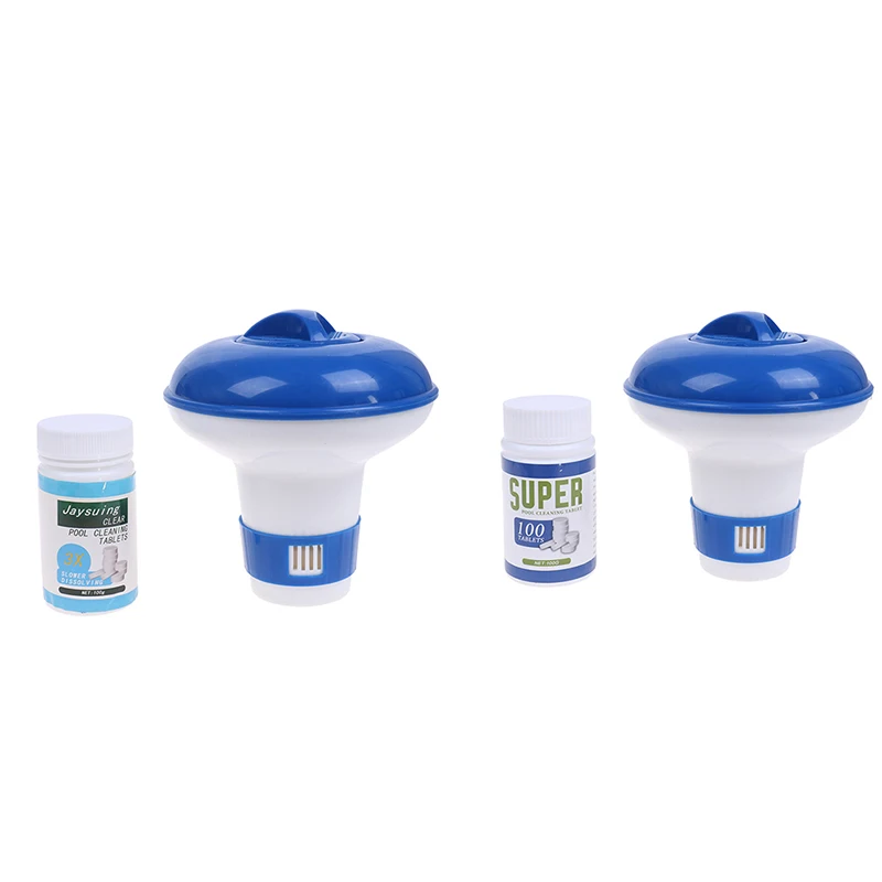 

Таблетки для очистки бассейна, хлор, шипучие таблетки для бассейна, 50/100 шт., мгновенные таблетки, плавающий дозатор для химикатов