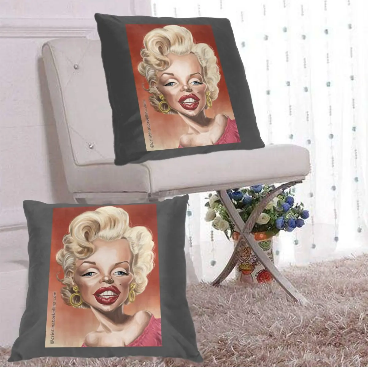 Подушка Чехол для подушки Мэрилин Монро декоративные домашнего декора диван