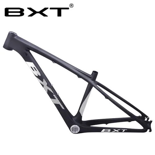 Новинка BXT китайские карбоновые рамы 14 дюймов 26 карбоновый набор рамок для горных велосипедов супер светильник детский карбоновый mtb рама 26er велосипедная Рама - Цвет: BXT full black