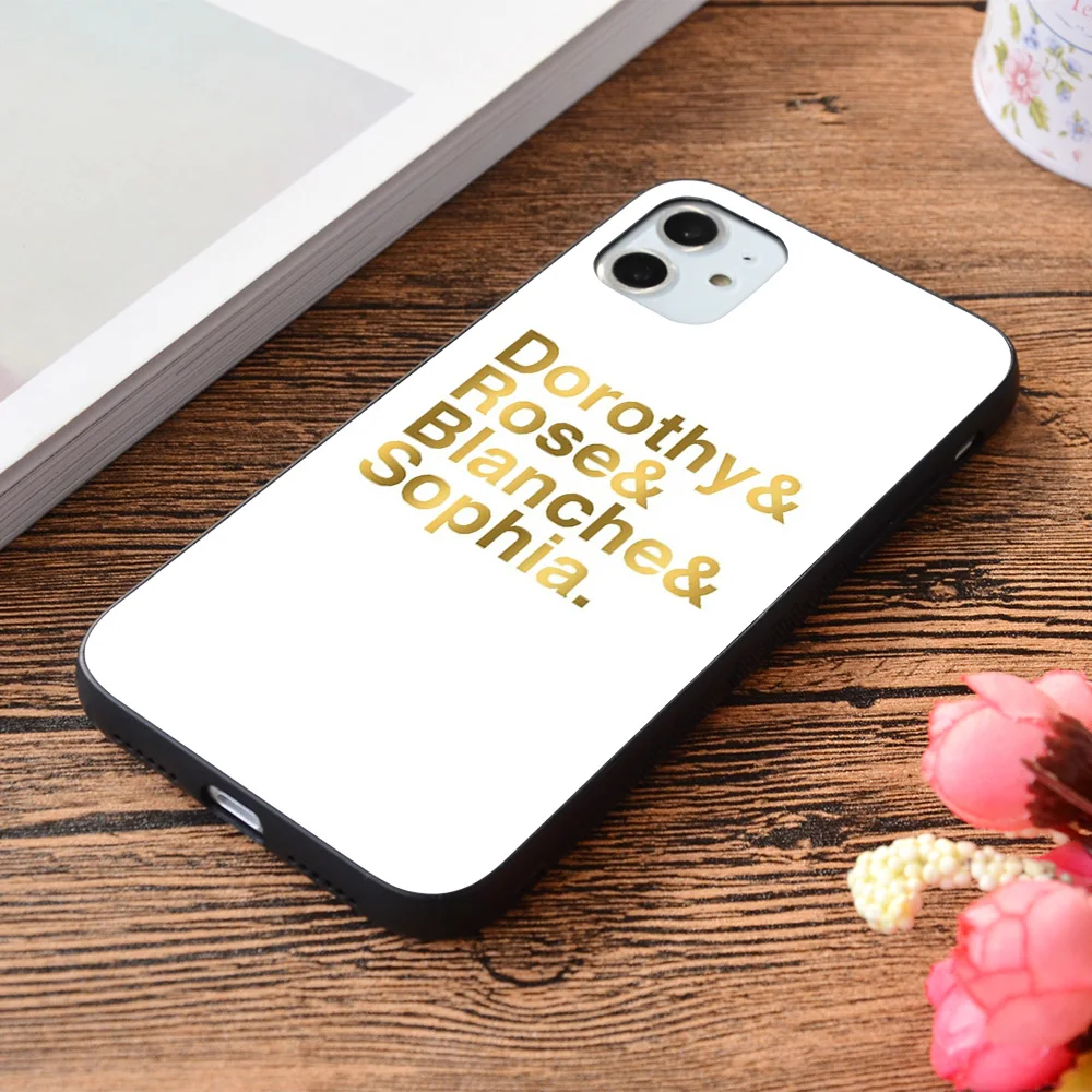 

For iPhone Stay Golden Soft TPU border Apple iPhone Case