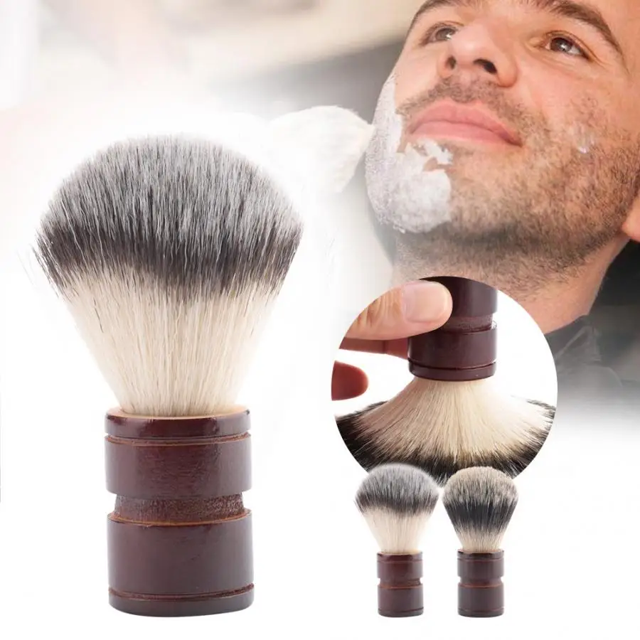 Чаша для бритья 2 цвета инструмент бороды щетка мужчин нейлоновая волос усов |