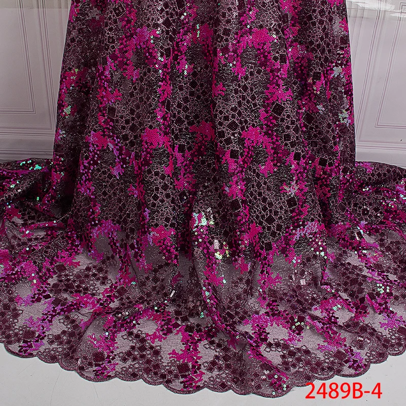 Цветной Блестящий вуаль материал гипюр ручной работы вышитая аппликация цветок