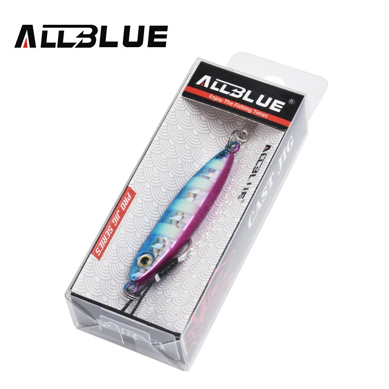 Блесна для рыбалки ALLBLUE 2020 микро Ач бросок с берега джиг 5g 7 г 10 14 г|Наживки рыбной