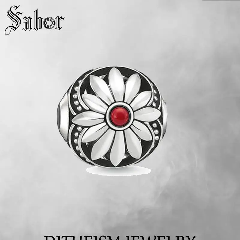 Ювелирные изделия сделай сам бусины с черными лепестками и цветами ювелирные