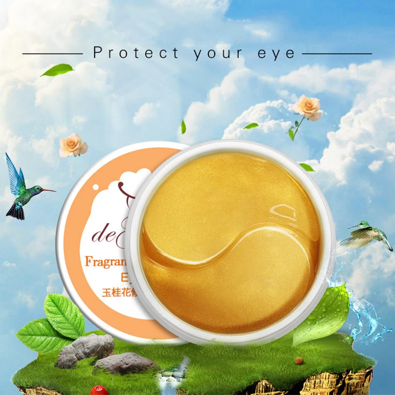 Патчи увлажняющие коллагеновые против морщин и темных кругов под глазами 40 шт.| |