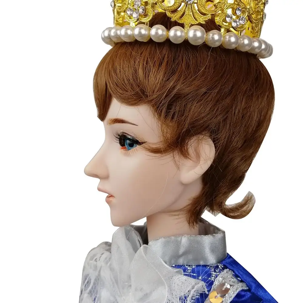 EVA BJD 1/3 62cm 24.5 inch Doll Male Prince Boy Toy ball jointed Plastic Model Make up Practice Gift With Clothes Wig Shoes | Игрушки и